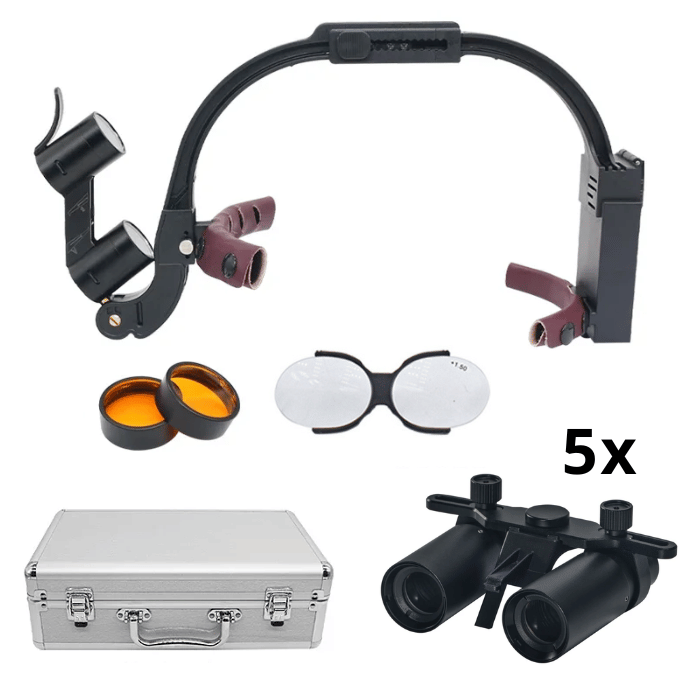 Lupa M1 PRO Profesional con Lentes de Aumento de 4x o 5x